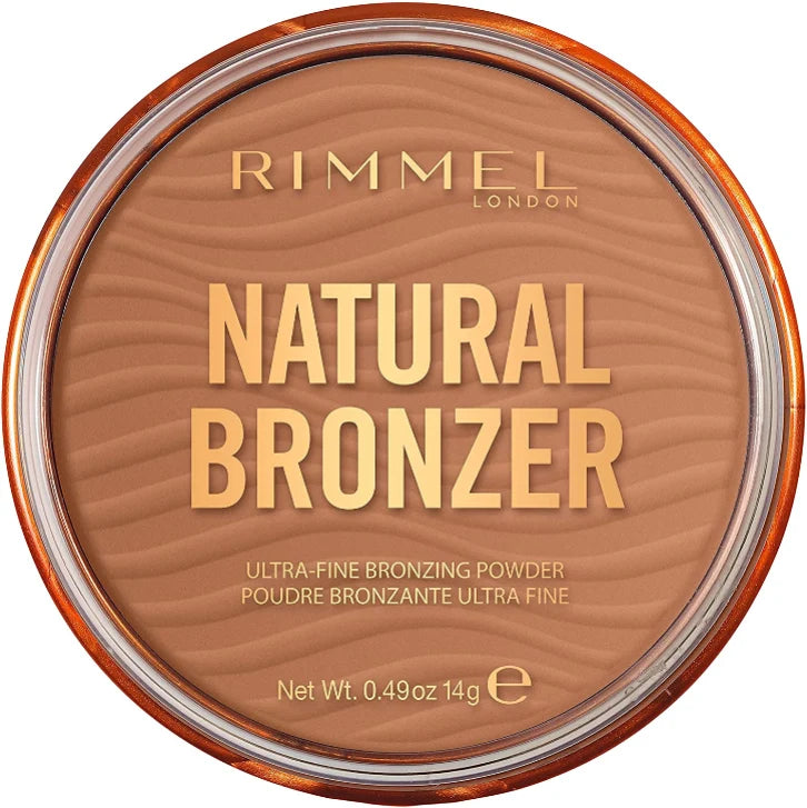 Rimmel London Natural Bronzer 002 Sunbronze 14g front product photograph